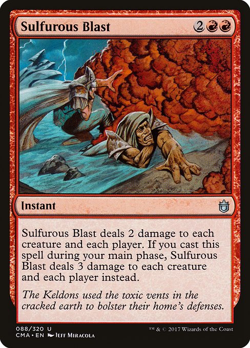Sulfurous Blast (88) [Commander Anthology]