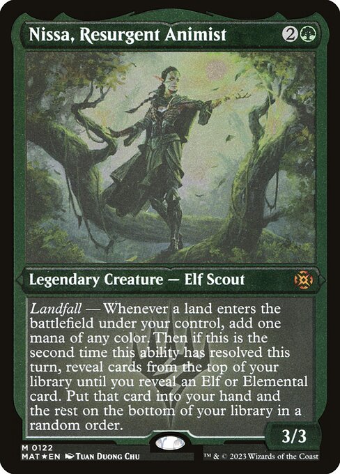 Nissa, Resurgent Animist (122) [March of the Machine: The Aftermath]