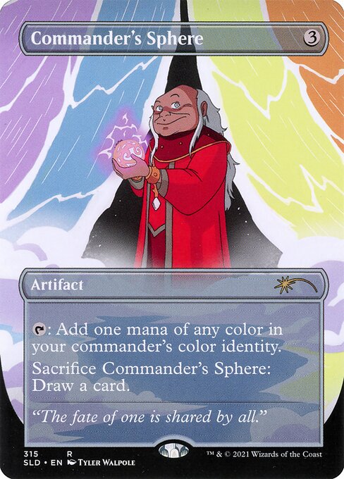 Commander's Sphere (315) [Secret Lair Drop] [Borderless]