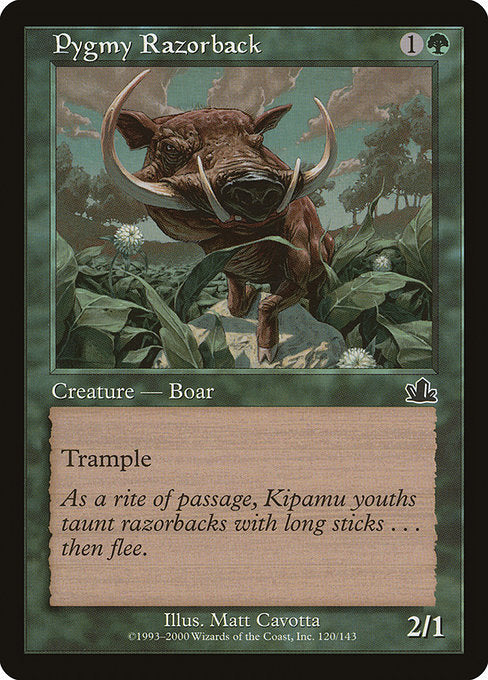 Pygmy Razorback (120) [Prophecy]