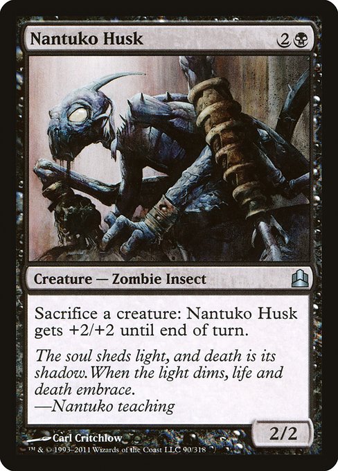 Nantuko Husk (90) [Commander 2011]