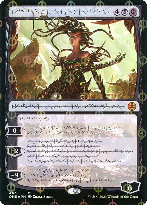 Vraska, Betrayal's Sting (443) [Phyrexia: All Will Be One] [Showcase]