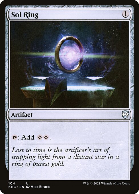 Sol Ring (104) [Kaldheim Commander]