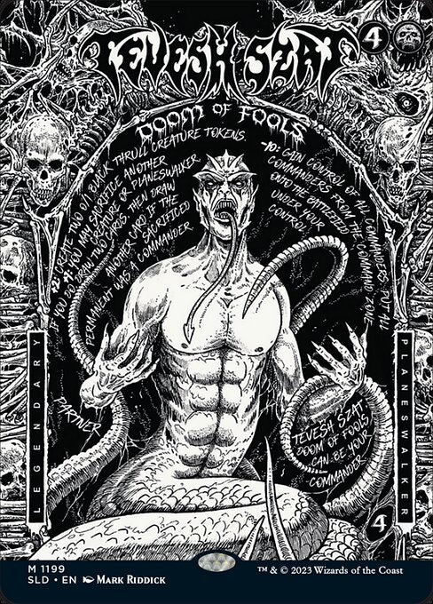 Tevesh Szat, Doom of Fools (1199) [Secret Lair Drop] [Full Art]