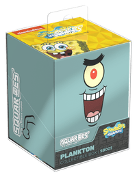 Squaroes SpongeBob SquarePants Plankton 100+ Boulder Deck Box image 0