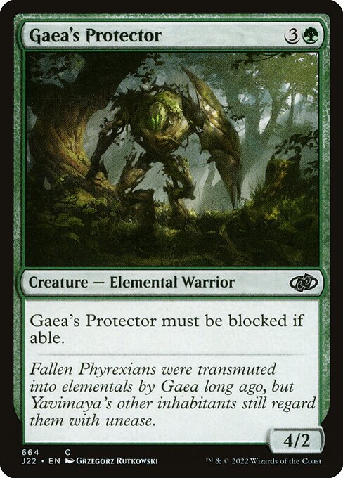 Gaea's Protector (664) [Jumpstart 2022]