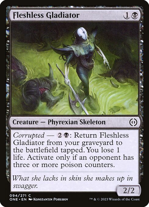 Fleshless Gladiator (94) [Phyrexia: All Will Be One]
