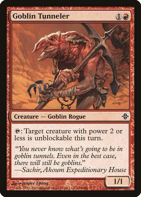 Goblin Tunneler (148) [Rise of the Eldrazi]