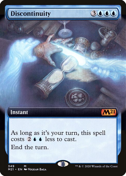 Discontinuity (349) [Core Set 2021] [Extended Art]