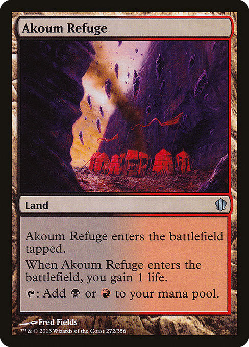 Akoum Refuge (272) [Commander 2013]