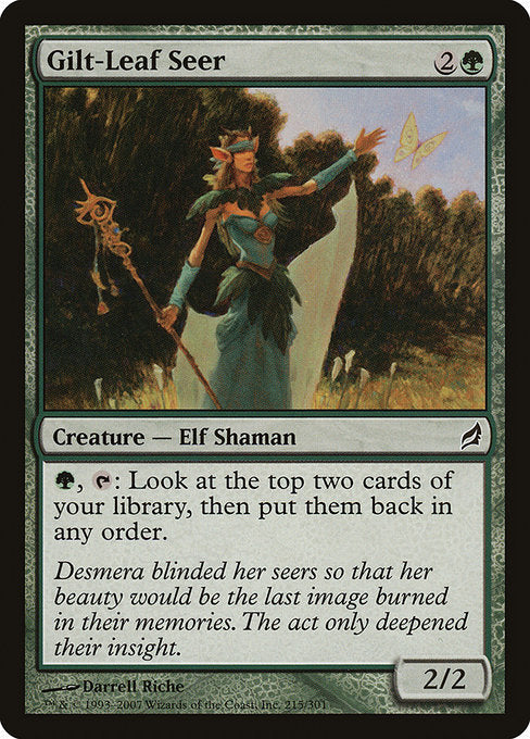 Gilt-Leaf Seer (215) [Lorwyn]
