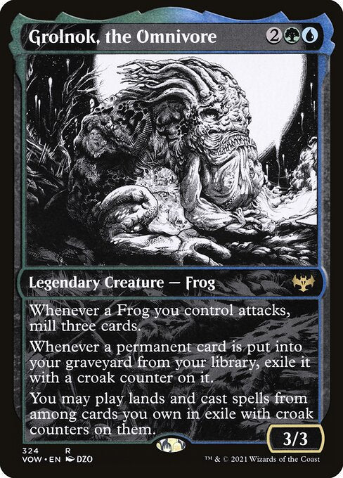 Grolnok, the Omnivore (324) [Innistrad: Crimson Vow] [Showcase]