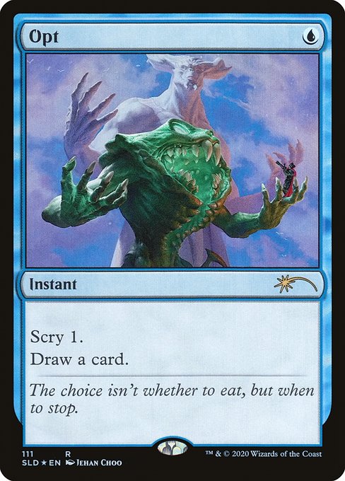 Opt (111) [Secret Lair Drop]