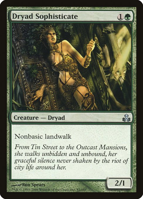 Dryad Sophisticate (83) [Guildpact]