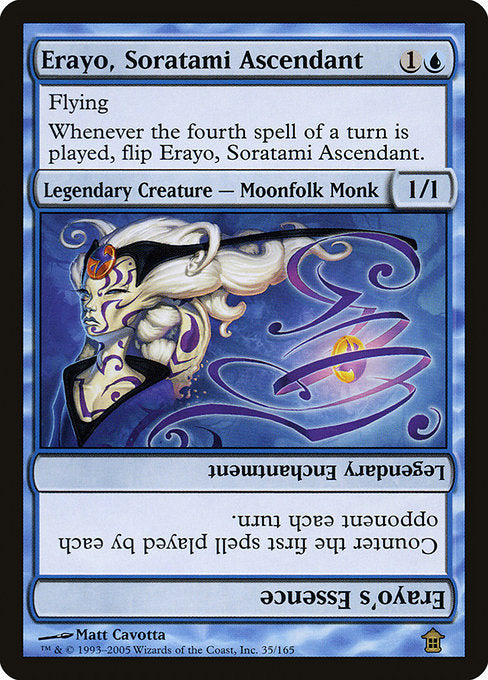 Erayo, Soratami Ascendant // Erayo's Essence (35) [Saviors of Kamigawa]