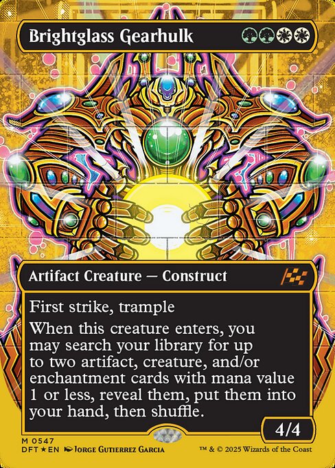 Brightglass Gearhulk (547) [Aetherdrift]