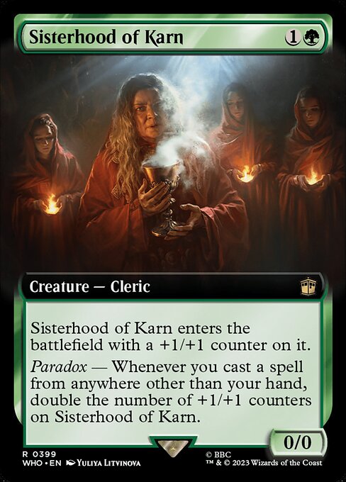 Sisterhood of Karn (399) [Doctor Who] [Extended Art]