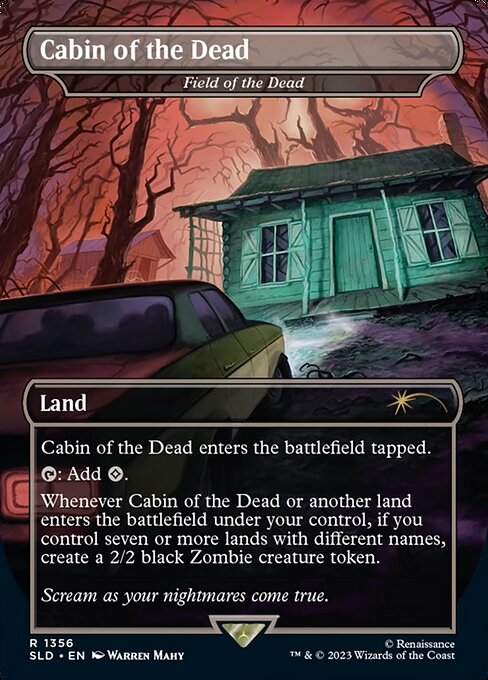 Field of the Dead (1356) [Secret Lair Drop] [Borderless]