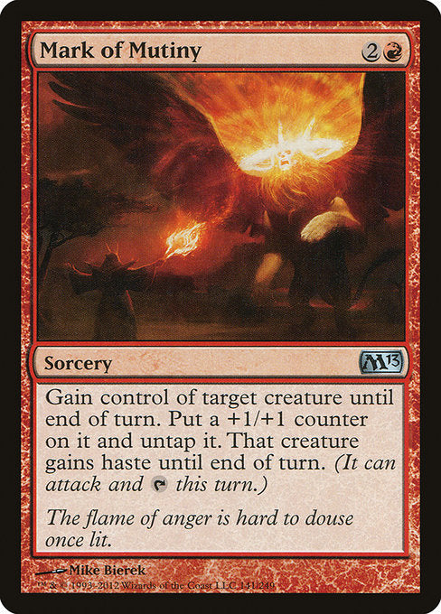 Mark of Mutiny (141) [Magic 2013]