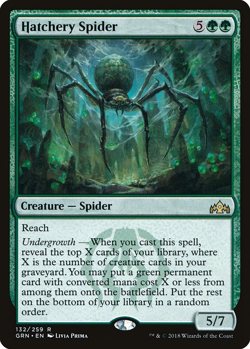 Hatchery Spider (132) [Guilds of Ravnica]