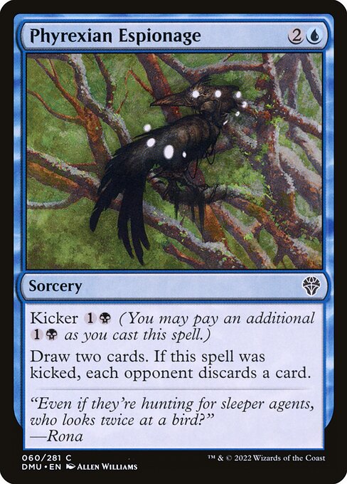 Phyrexian Espionage (60) [Dominaria United]