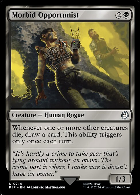 Morbid Opportunist (714) [Fallout]
