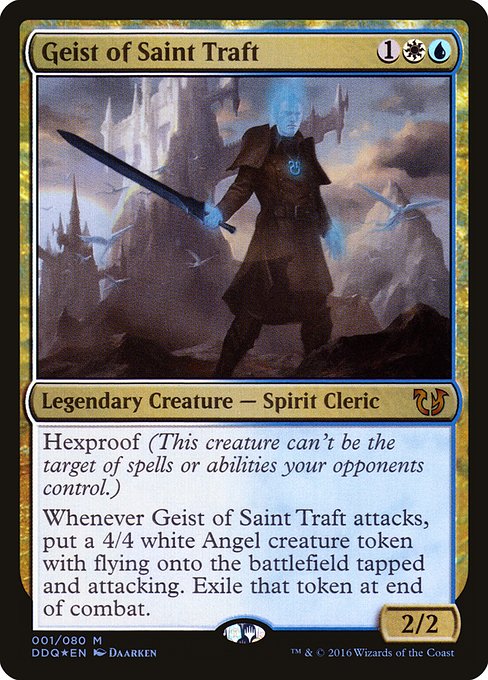 Geist of Saint Traft (1) [Duel Decks: Blessed vs. Cursed]