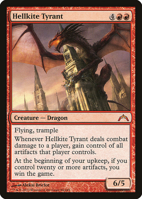 Hellkite Tyrant (94) [Gatecrash]