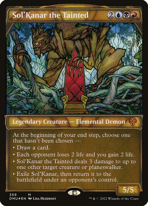 Sol'Kanar the Tainted (359) [Dominaria United] [Showcase]