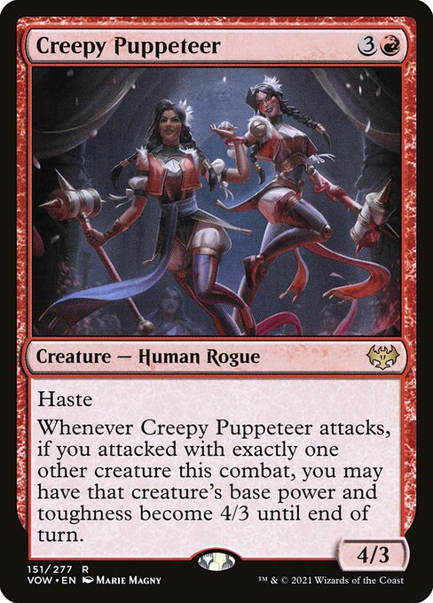 Creepy Puppeteer (151) [Innistrad: Crimson Vow]
