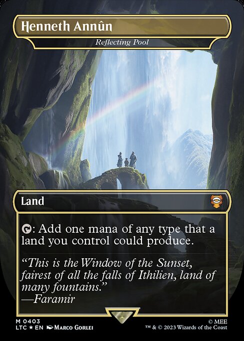 Reflecting Pool (403) [Tales of Middle-earth Commander] [Borderless]