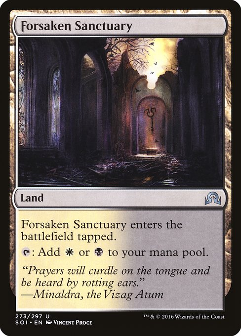Forsaken Sanctuary (273) [Shadows over Innistrad]
