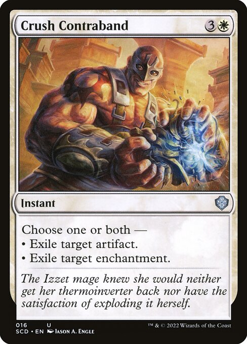 Crush Contraband (16) [Starter Commander Decks]