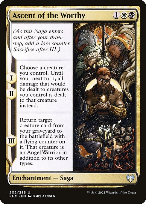 Ascent of the Worthy (202) [Kaldheim]