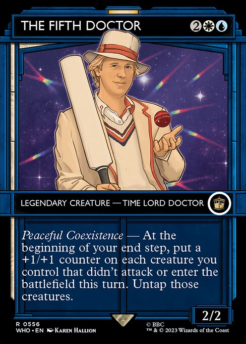 The Fifth Doctor (556) [Doctor Who] [Showcase, Borderless]