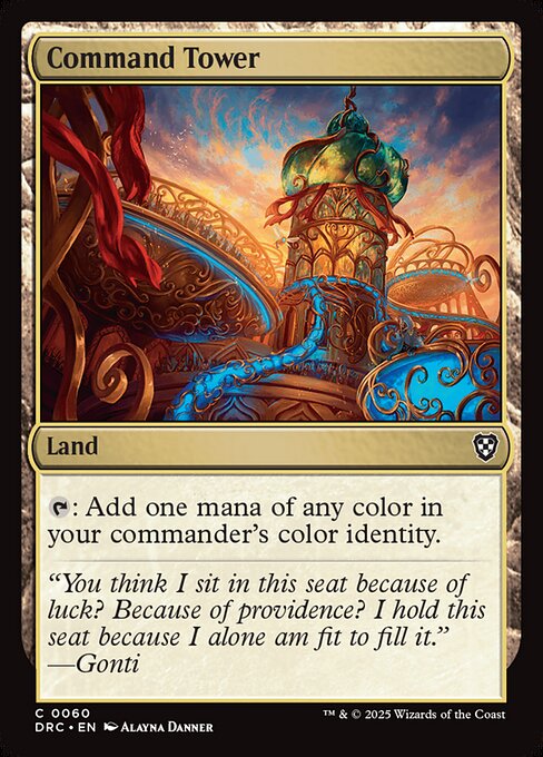 Command Tower (60) [Aetherdrift Commander]