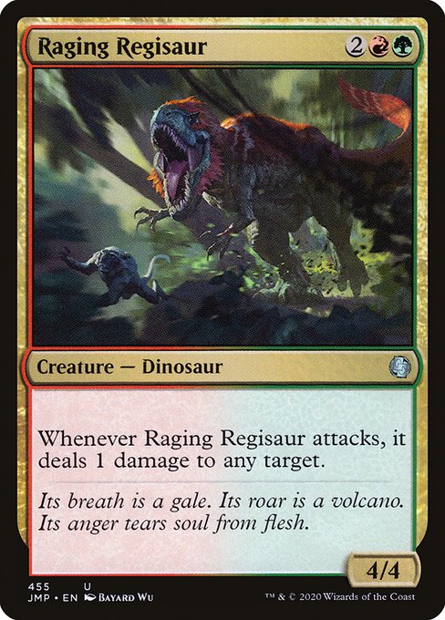 Raging Regisaur (455) [Jumpstart]