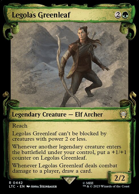 Legolas Greenleaf (442) [Tales of Middle-earth Commander] [Showcase]