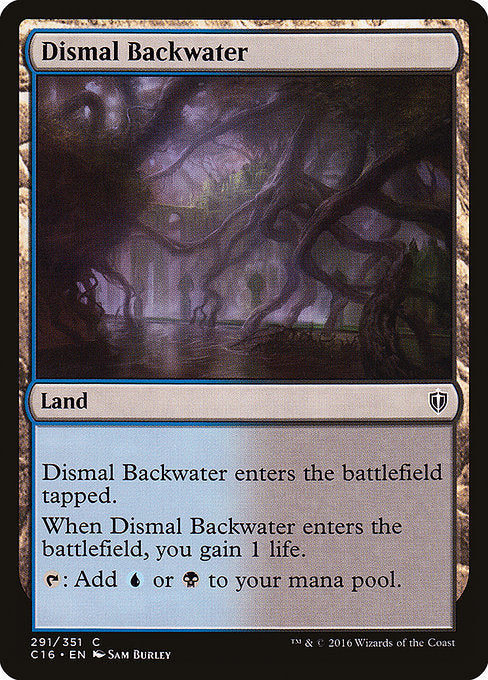 Dismal Backwater (291) [Commander 2016]