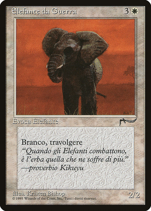 War Elephant (14) [Rinascimento]