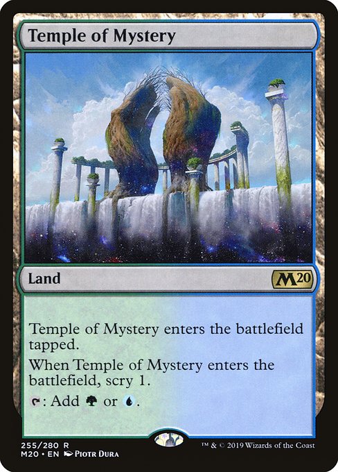 Temple of Mystery (255) [Core Set 2020]