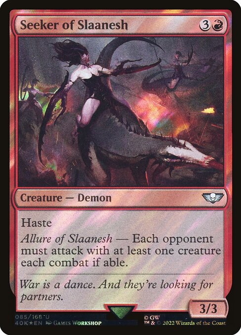 Seeker of Slaanesh (85★) [Warhammer 40,000 Commander]
