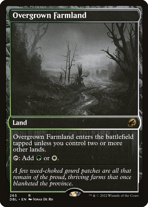Overgrown Farmland (265) [Innistrad: Double Feature]