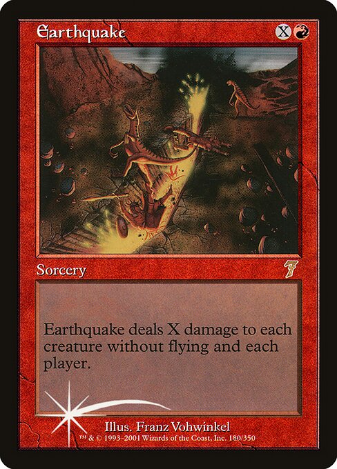 Earthquake (180★) [Seventh Edition]
