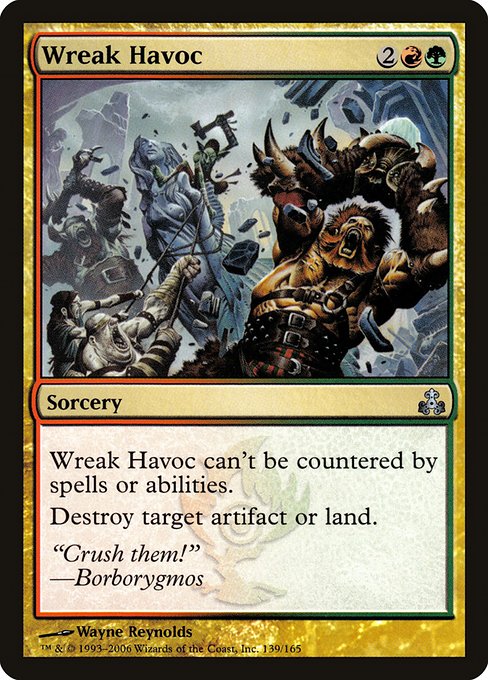 Wreak Havoc (139) [Guildpact]