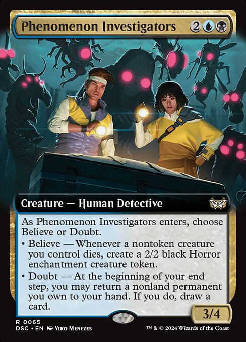 Phenomenon Investigators (65) [Duskmourn: House of Horror Commander]