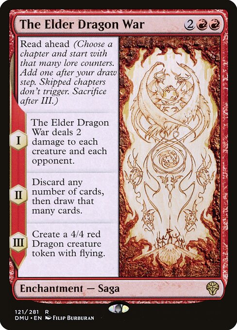 The Elder Dragon War (121) [Dominaria United]
