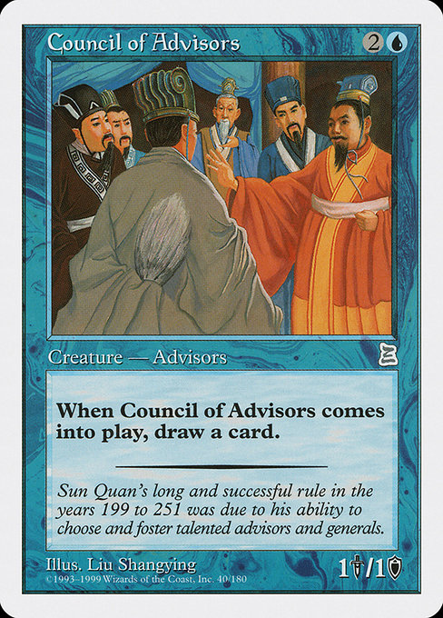 Council of Advisors (40) [Portal Three Kingdoms]