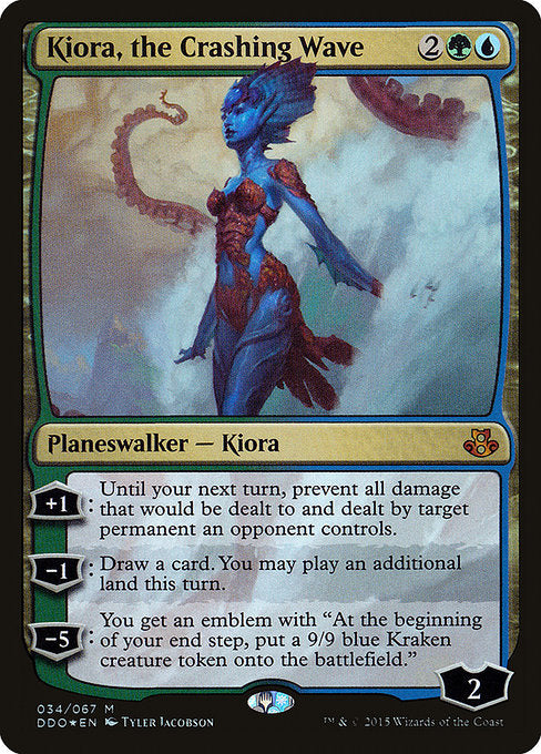 Kiora, the Crashing Wave (34) [Duel Decks: Elspeth vs. Kiora]