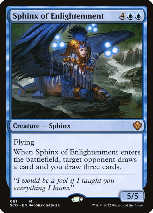 Sphinx of Enlightenment (61) [Starter Commander Decks]